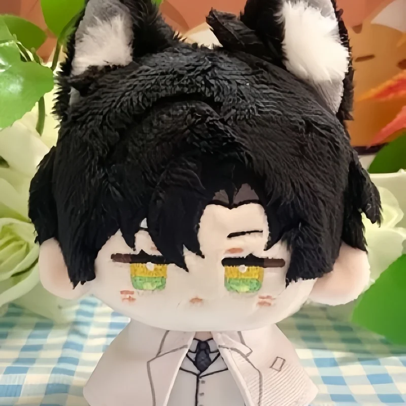 

Новый erha And His White Cat Master Chu Wanning Ink Burning Anime Хлопковая сидящая кукла Подвесное украшение Tuanzi Плюшевая кукла