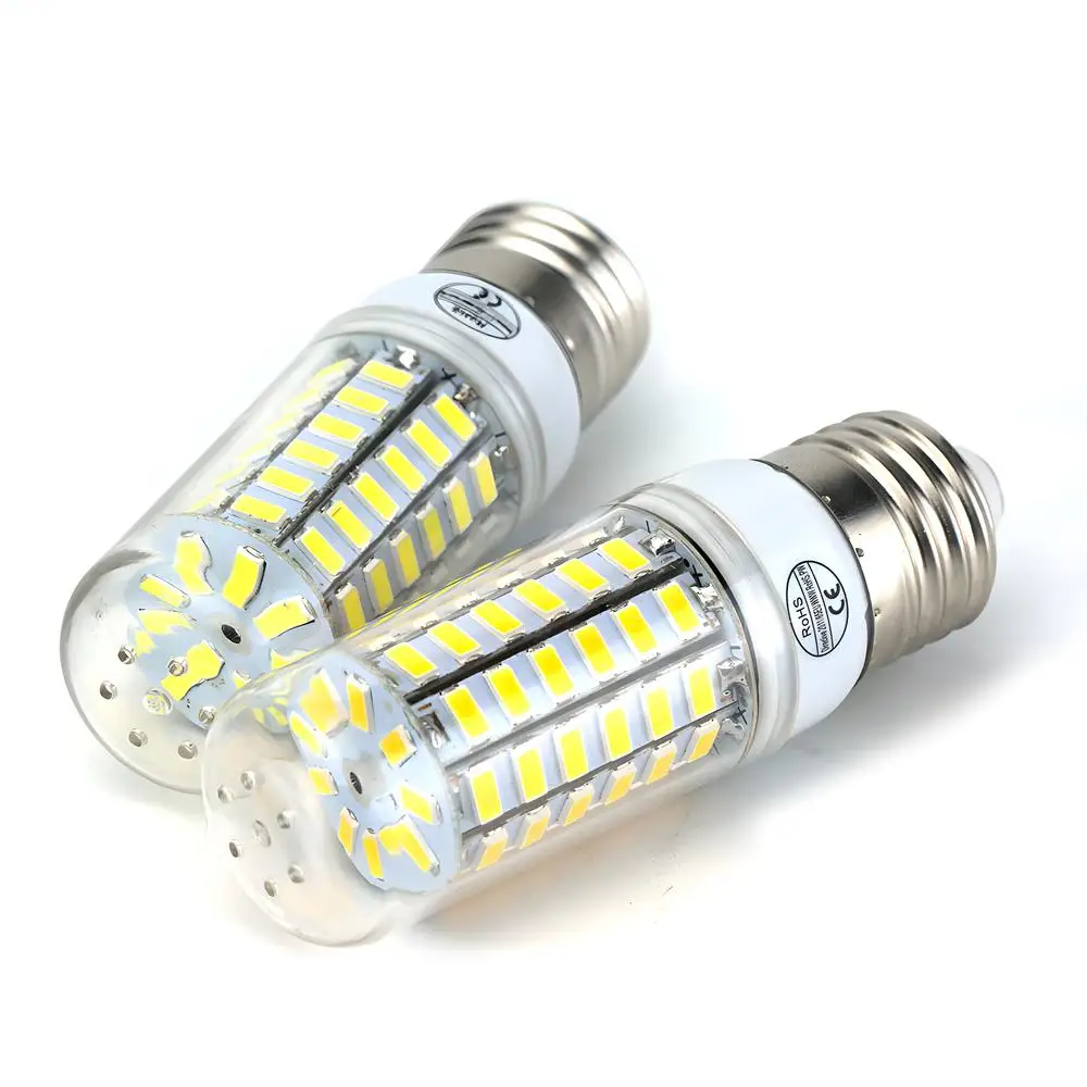 Ampoule de maïs à LED SMD5730, lampe à LED, lumières de lustre, 6 pièces, 220V, 240V, 24, 36, 48, 56, 69, 72, 96