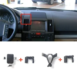 1Lot ABS Material For 2007-2014 Land Rover Freelander 2 Special Car Phone Holder Fixed Bracket Stand Mobile Gravity Linkage