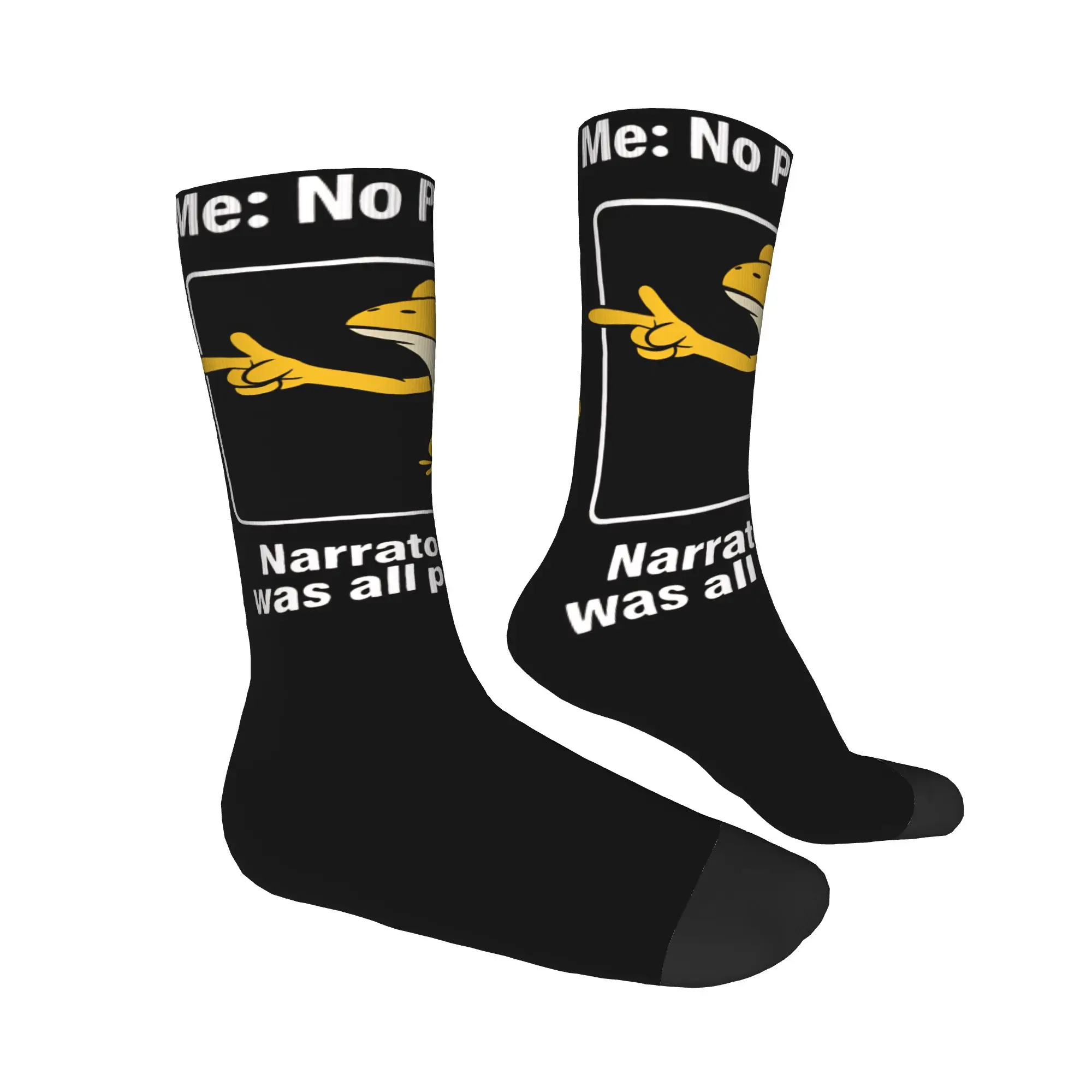 Me No Problemo Narrator ولكن كان كل المشاكل مضحك ميمي تصميم طاقم الجوارب وتتسابق لارتداء اليومي جوارب مريحة