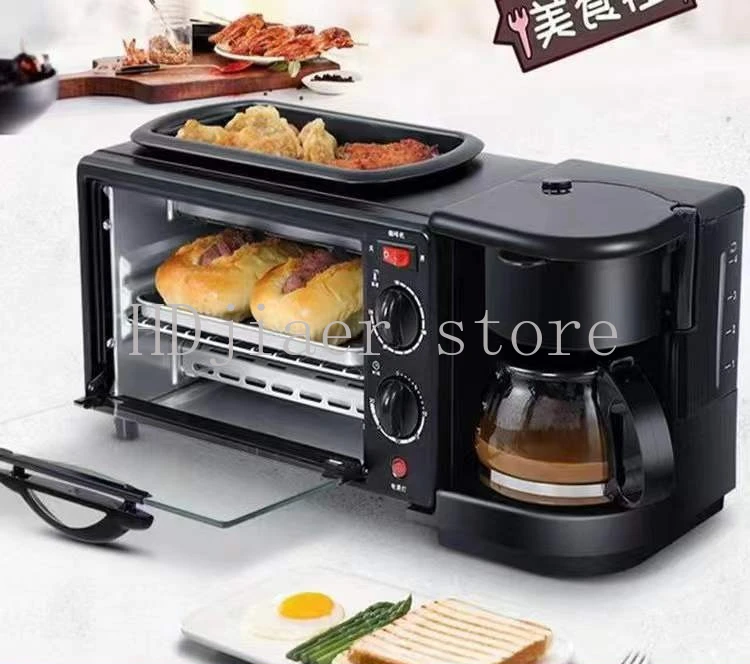 

3-in-1 Multifunctional Household 110V220V Breakfast Maker Toaster Mini Oven
