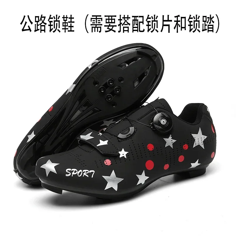 

Cycling Shoes Cycling Shoes MTB Men Self-Locking Road Bike Shoes Speed Sneakers Racing Riding Boots Women Mountain Bicycle Footw
