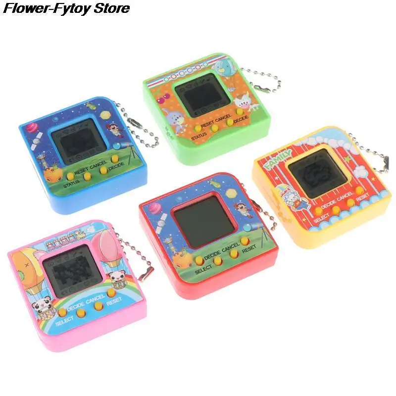 Creative Tamagotchi Electronic Pet Toy Keychain Game Machine Kids Gifts Educational Funny 90S Nostalgic Virtual Cyber Pet Toy