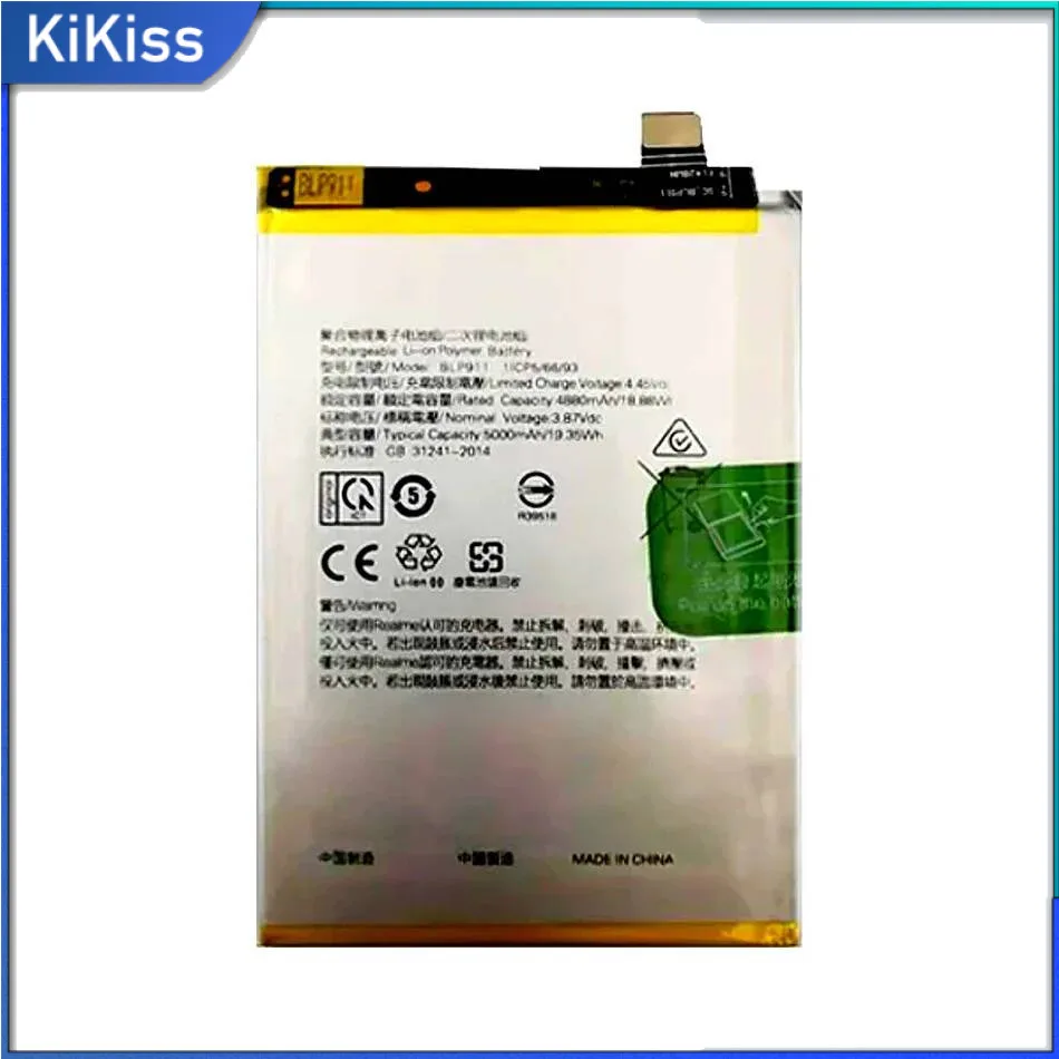 

Reliable Power Supply BLP911 Mobile Phone Battery For Oppo Realme V25 9I 9 Pro 9Pro Reno 8 5000Mah