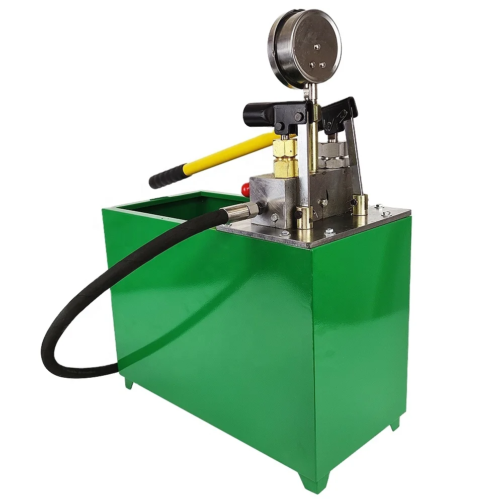 2DSY-80 two-stage manual pressure test pump 800 bar