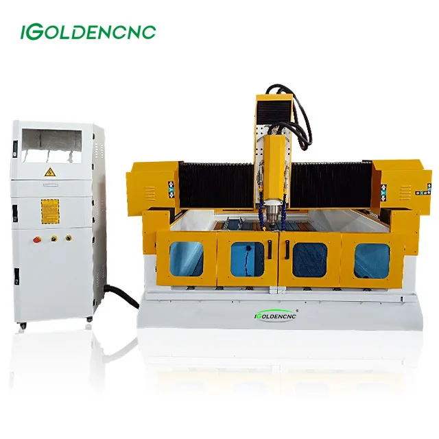 Machine 1325 Cnc 3D Stone Sculpture Carving Cnc Stone Cutting Machine For For Sale