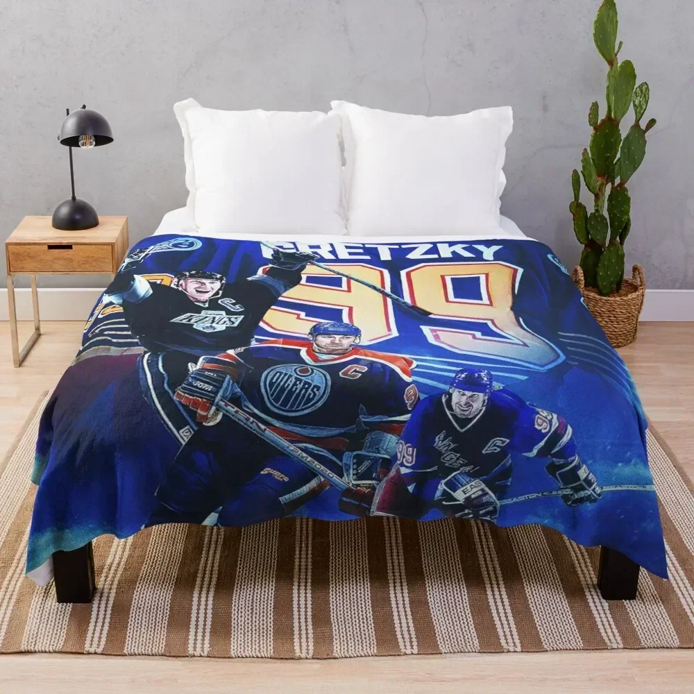 

Wayne Gretzky Throw Blanket Luxurious Soft Blanket Holiday Gift for Family