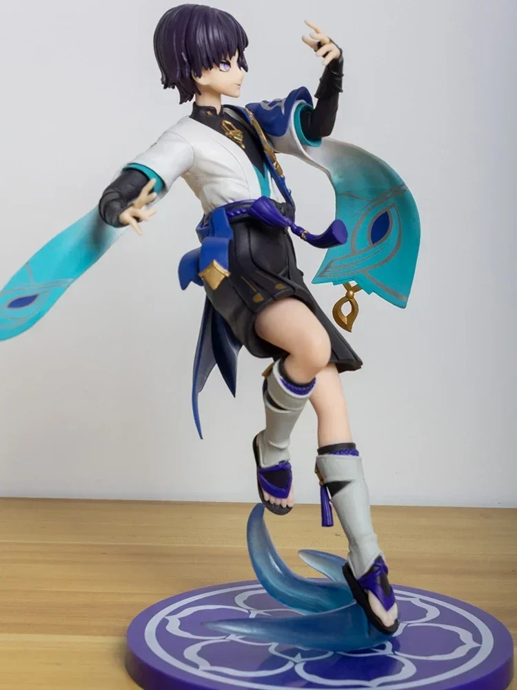 원신 임팩트 피규어 원신 액션 피규어, 방랑자, 스카라무슈 게임, 24cm 모델, 소장 장식품, 어린이 크리스마스 선물