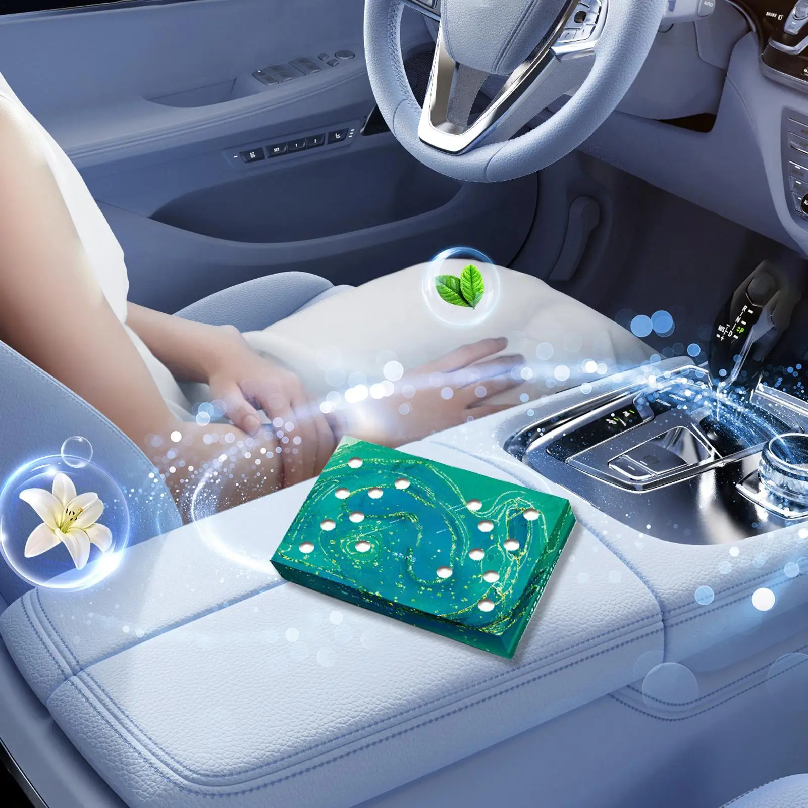 Car Air Freshener Long Lasting Natural Scent Diffuser for Vehicle Truck Auto Odor Eliminator