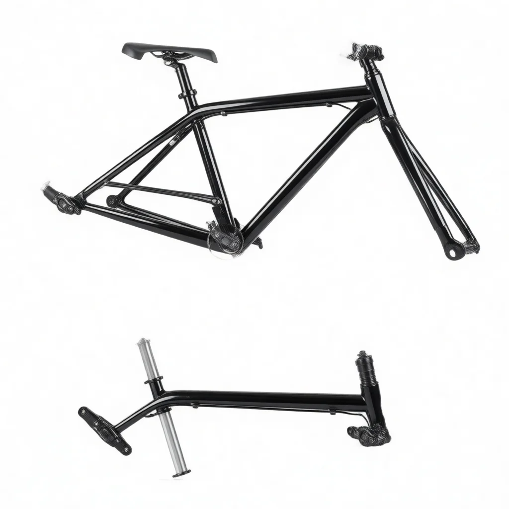 High Quality Alloy Bike Fork Crown Race For Tapered Frame To 28 6mm Straight Tube Headset Bottom Spacer Cycling Replacement