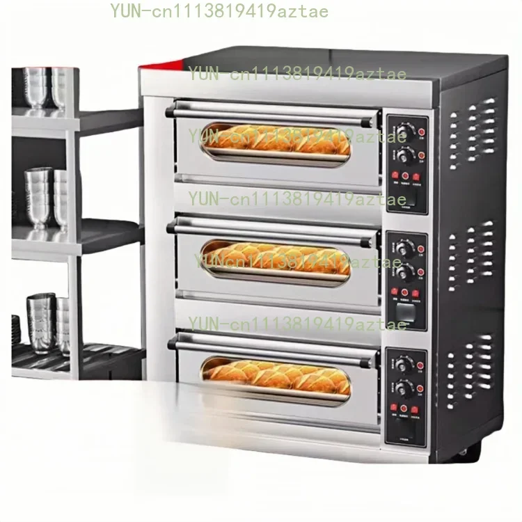 【Best-selling】Discount Offer Kitchen Oven Bakery Machine Equipment Baking Oven Bread Cake Deck Oven