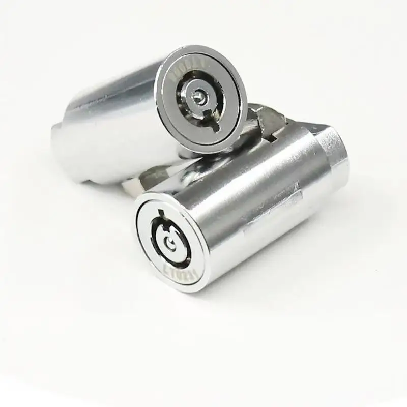 1 Set Keyed Alike System With Durable Tubular Keyway Design Universal Vending Machine Security Lock Kit