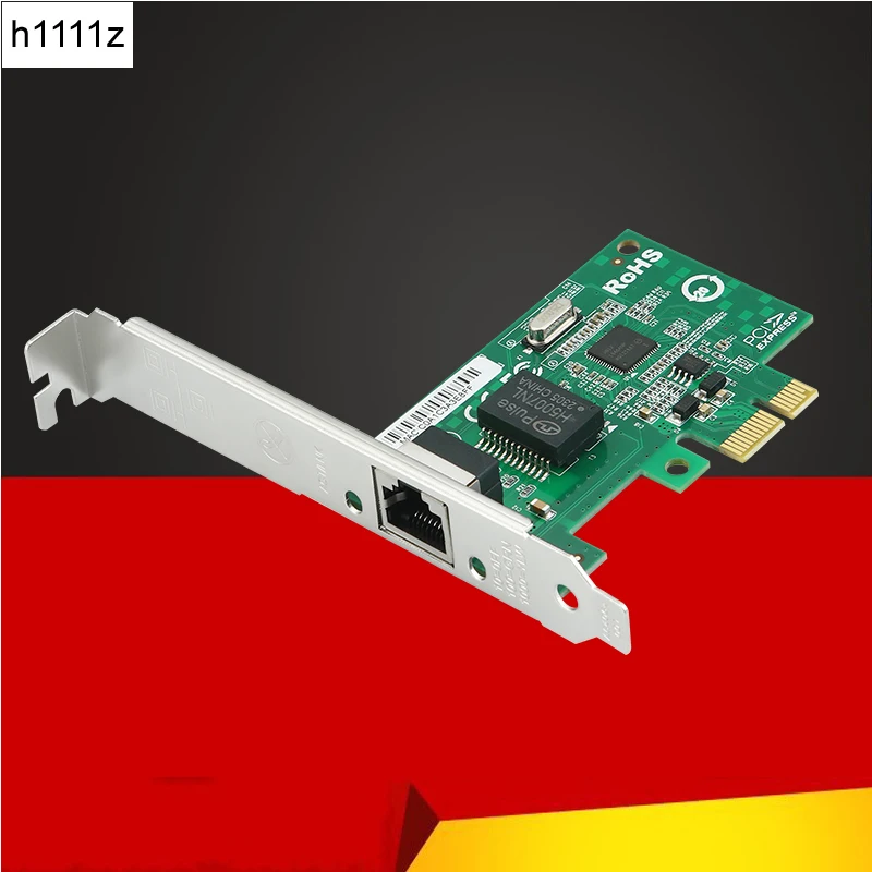 

PCI Express Network Card PCIE X1 to RJ45 Gigabit Ethernet Network Adapter for Intel I210 Chip 10/100/1000Mbps PXE Startup for PC