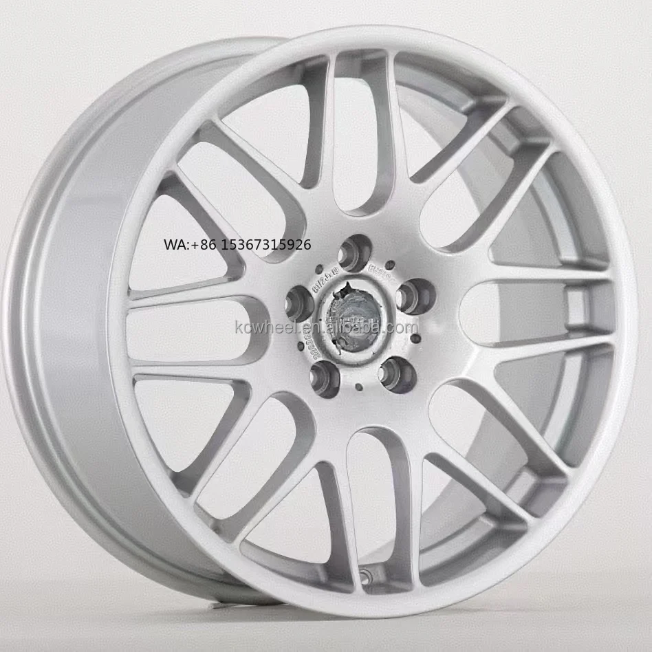 

CSL 18-19 Inch Silver Aluminum Alloy Wheel 5x120 PCD Stylish Spokes