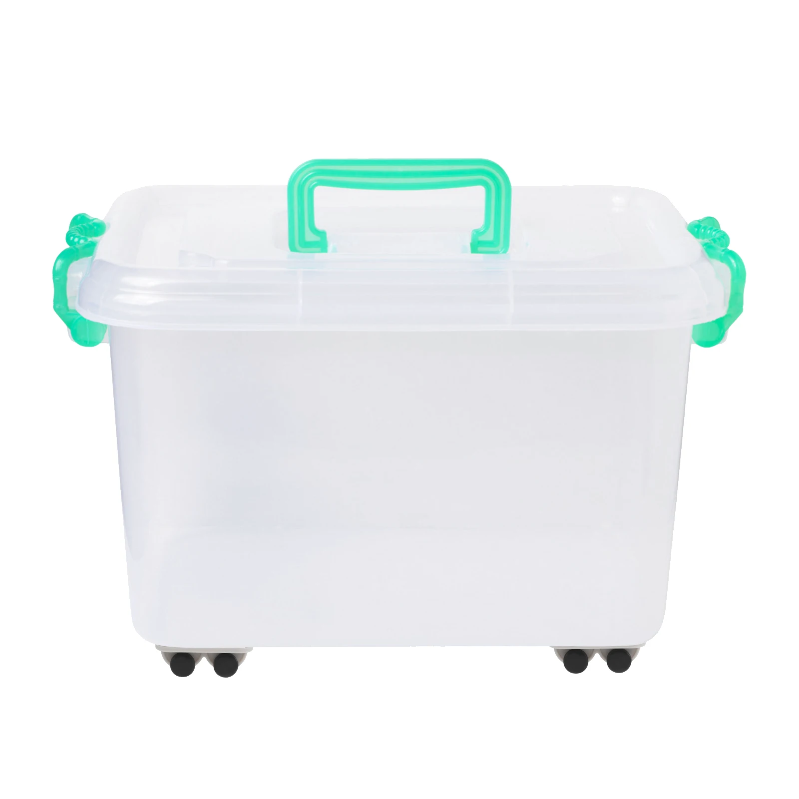 

8pcs Adhesive Wheels Casters for Storage Box Bin Self adhesive Furniture Bottom Pulley Rollers ABS Non marking Smooth