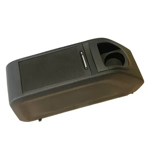 자동차 센터 콘솔 팔걸이 박스 보관 커버 플레이트 컵 홀더 Citroen Berlingo Peugeot Partner 2008-2018 용 커튼 당겨보세요