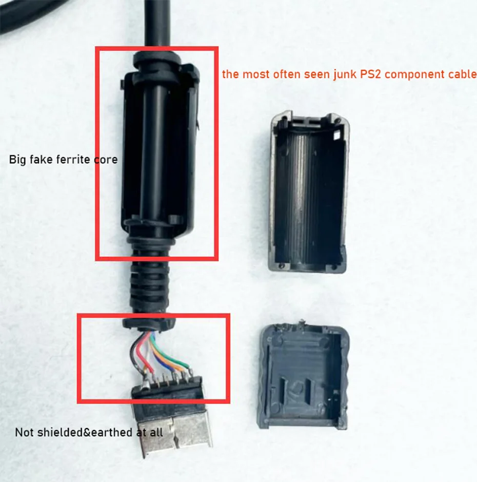 5 RCA Ypbpr Component zu HDMI-kompatibler Konverter, Component-Video zu HDMI-kompatibler Video-Audio-Konverter-Adapter für PS2 – Detail 4
