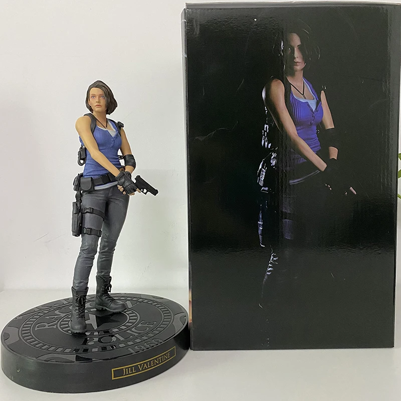 Biohazard JILL VALENTINE Leon Scott Kennedy Ada Wong Anime Figure Evil Game Model Toy Collection Birthday Gifts