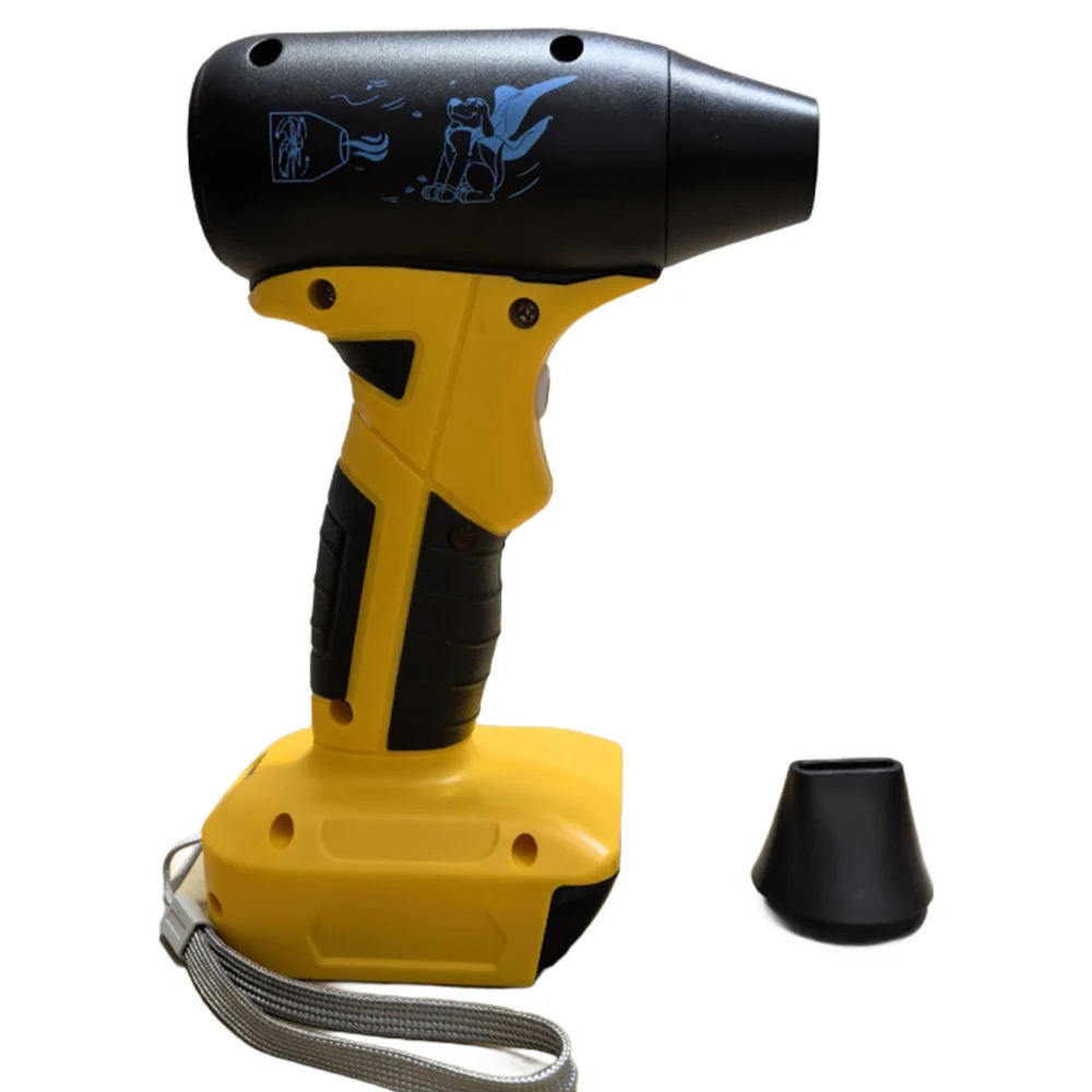 Jet Blower Portable Powerful Turbine Fan for Makita/Dewalt/Milwaukee 18V 20V Battery Cordless Air Blower Hair Dryer