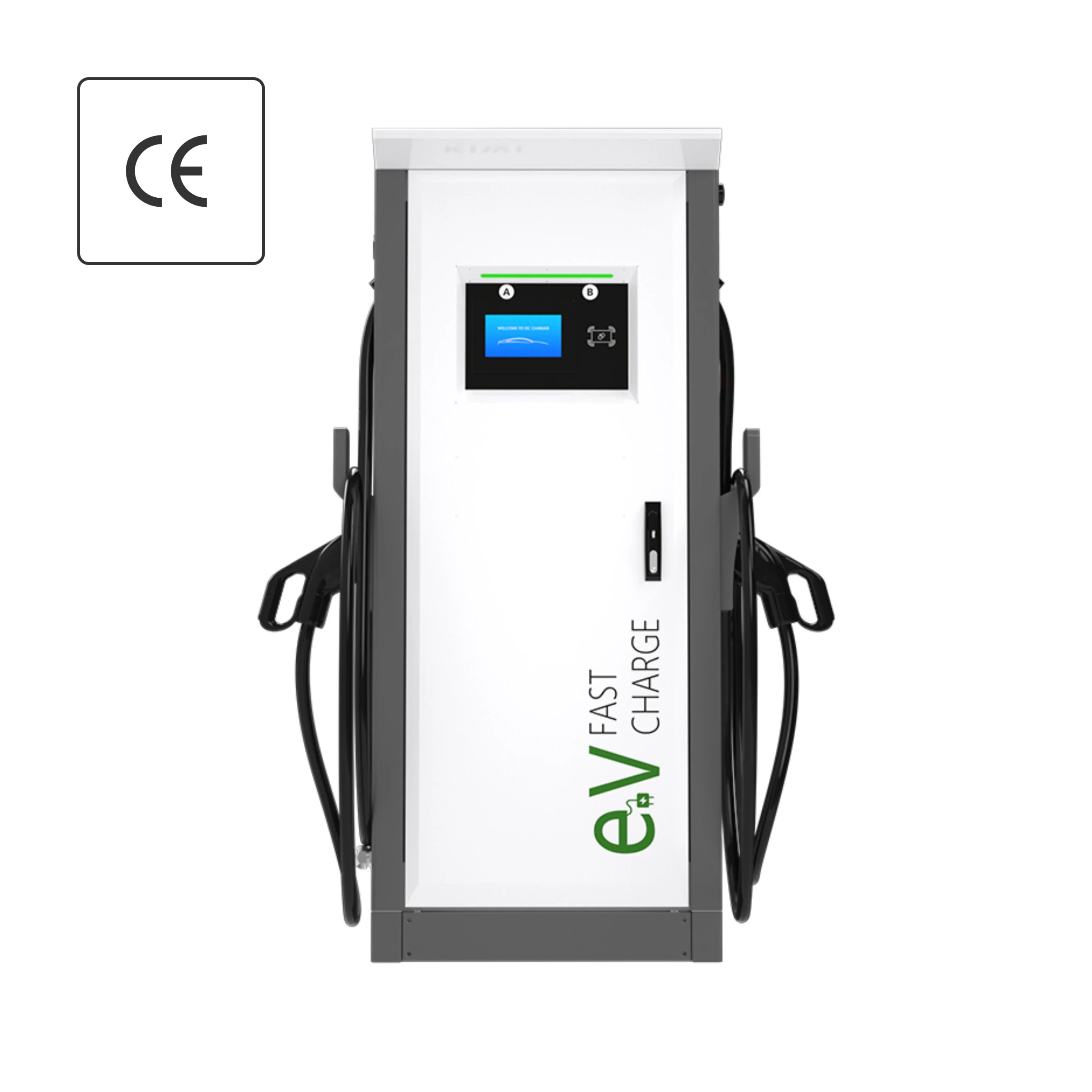 DC Power Stations Commercial Card Payment Ultra Super Fast DC Car Charger Station Charging Station Pole for Electric Cars
