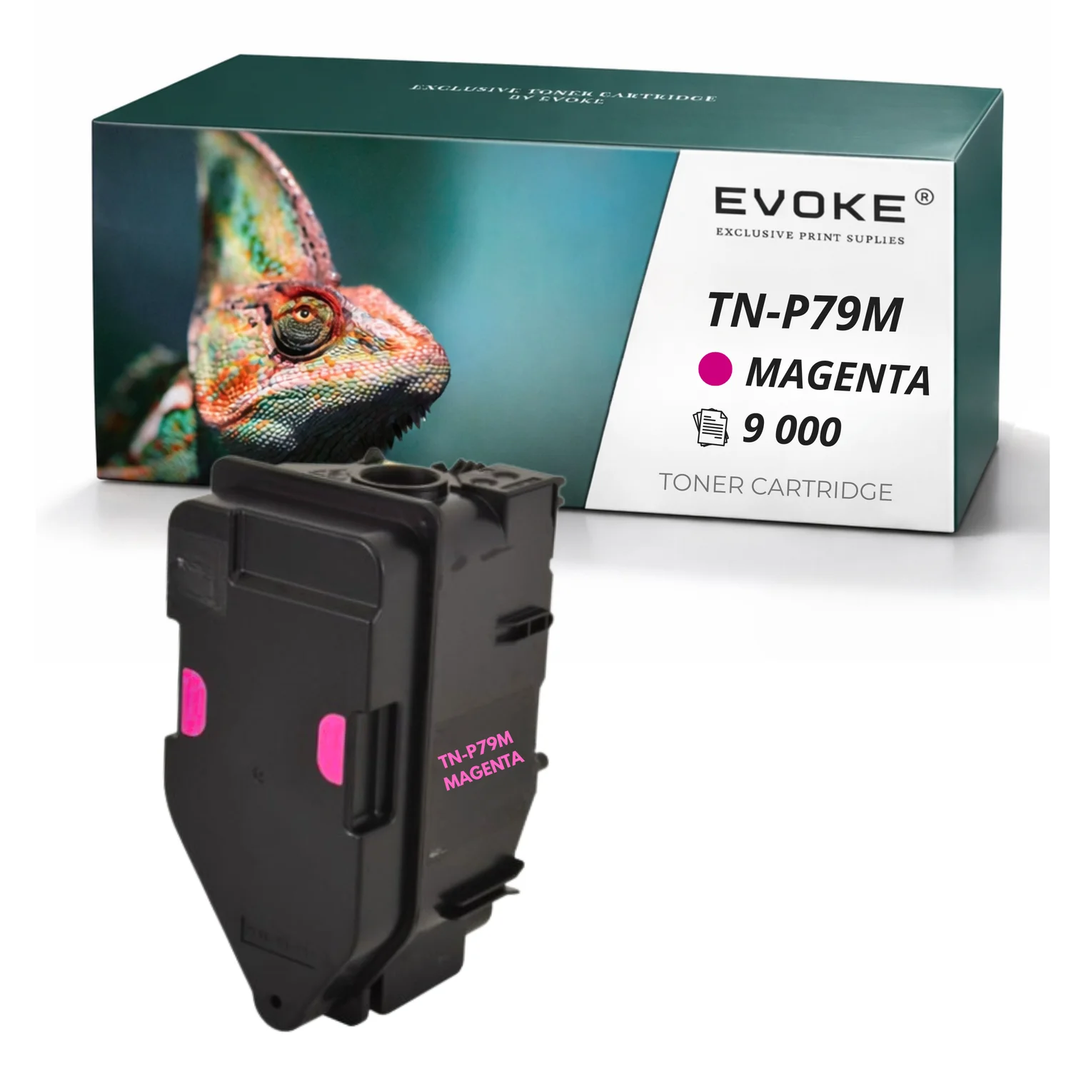 Evoke Compatibele Toner voor Konica Minolta Tnp-79M Tnp79 Tnp79M Tnp-79 Magenta 9000 Pagina's Bizhub C3350I C4050I