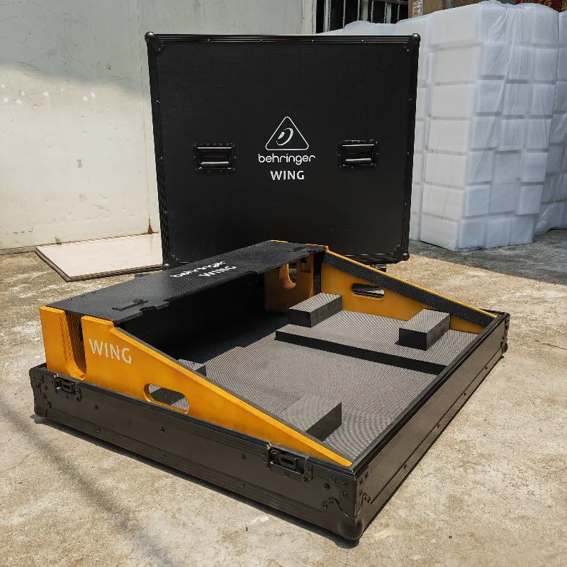 WING-BK Mixing Console Flight Case, Behringer Enclosures and Racks, Shock-Resistant Transport Cases, and Performance Cases