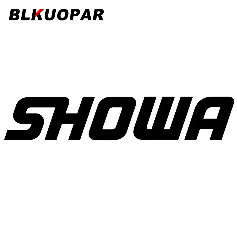 BLKUOPAR for Showa Car Stickers Personality Sunscreen Occlusion Scratch Decals Waterproof Creative Motorcycle Car Accessories