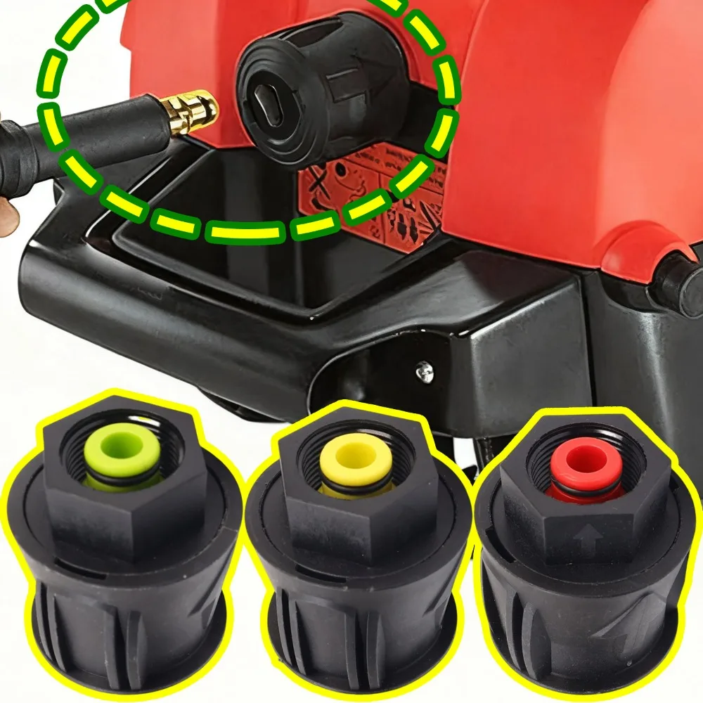 

Адаптер для пистолета для мойки автомобиля M22-14 мм, быстроразъемное соединение, высокопрочный пластиковый фитинг для шланга для Karcher K2-K7, инструмент для мойки