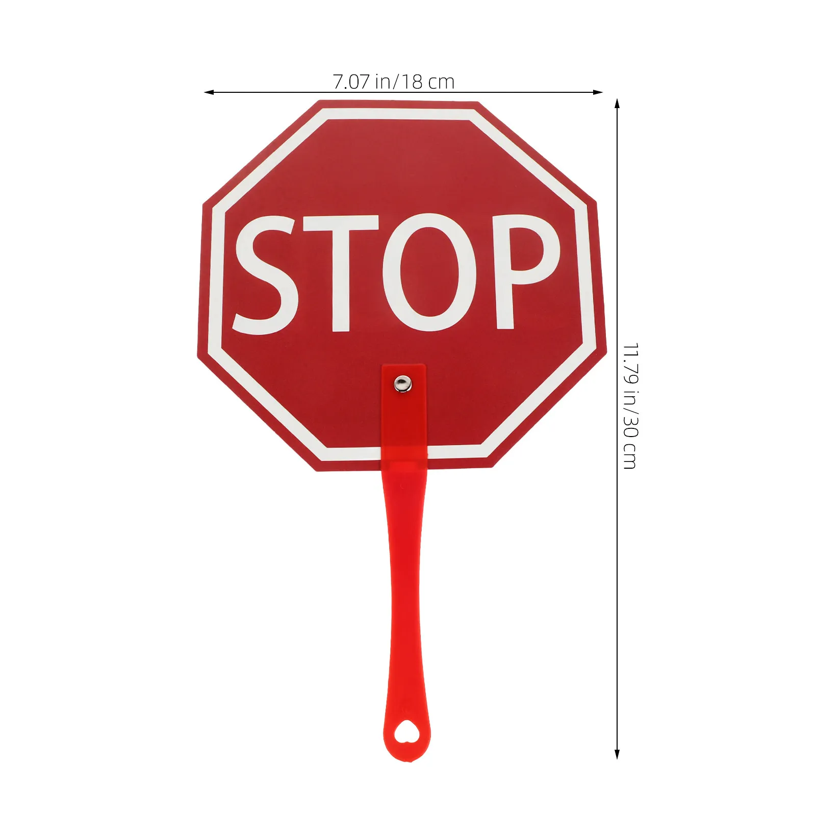 Handheld Stop Signs Classroom Paddles Lightweight Portable Bright Color Teaching Supplies Interaction Voting Answer Signs