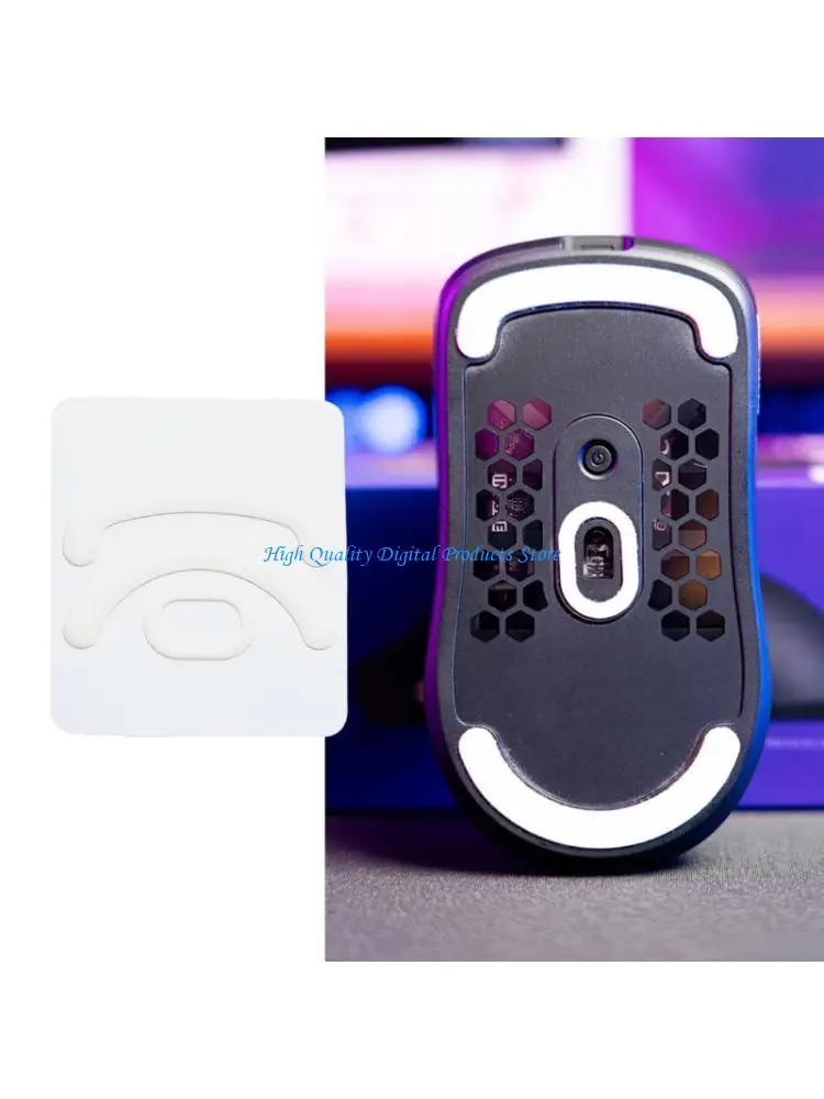 U2JE 1Pack Ice Version Mouse Feet for MOUSE-A Mouse Feet Pad Glides Curveds Edges Mouse Skates Sticker