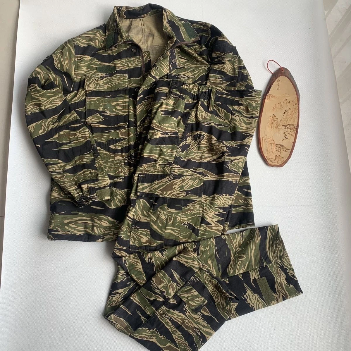 cotton-camo-set-brush-rhodesia-camo-training-edition-set-tiger-pattern-tiger-spot-camo-tcu-workwear-twill-cotton-loose-edition