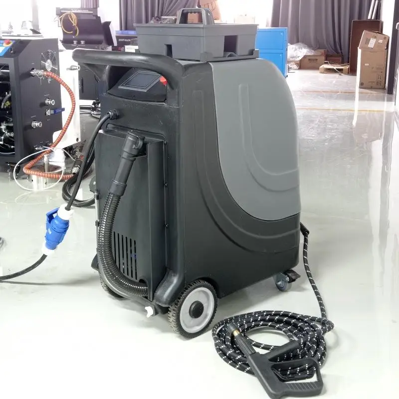Commercial carpet cleaners, steam car washers, car wash suction machines for deep cleaning of carpets for automotive interiors