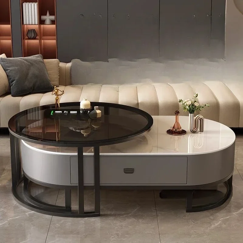 

Cheap Minimalist Coffee Table Aesthetic Standing Luxury Nordic Coffee Table Computer Writing Unique Wood Couchtisch Furniture