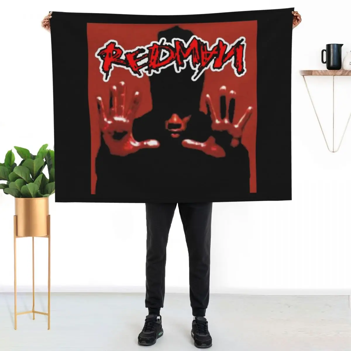 

Redman Throw Blanket Warm Cozy Throw Blanket for Living Room Couch