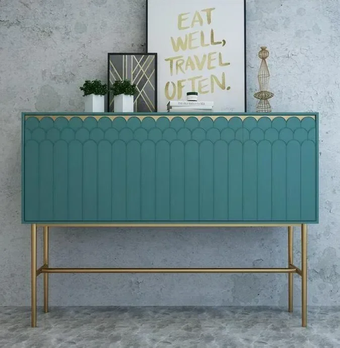 

Light Luxury Modern Storage Sideboard American Style Entryway Cabinet
