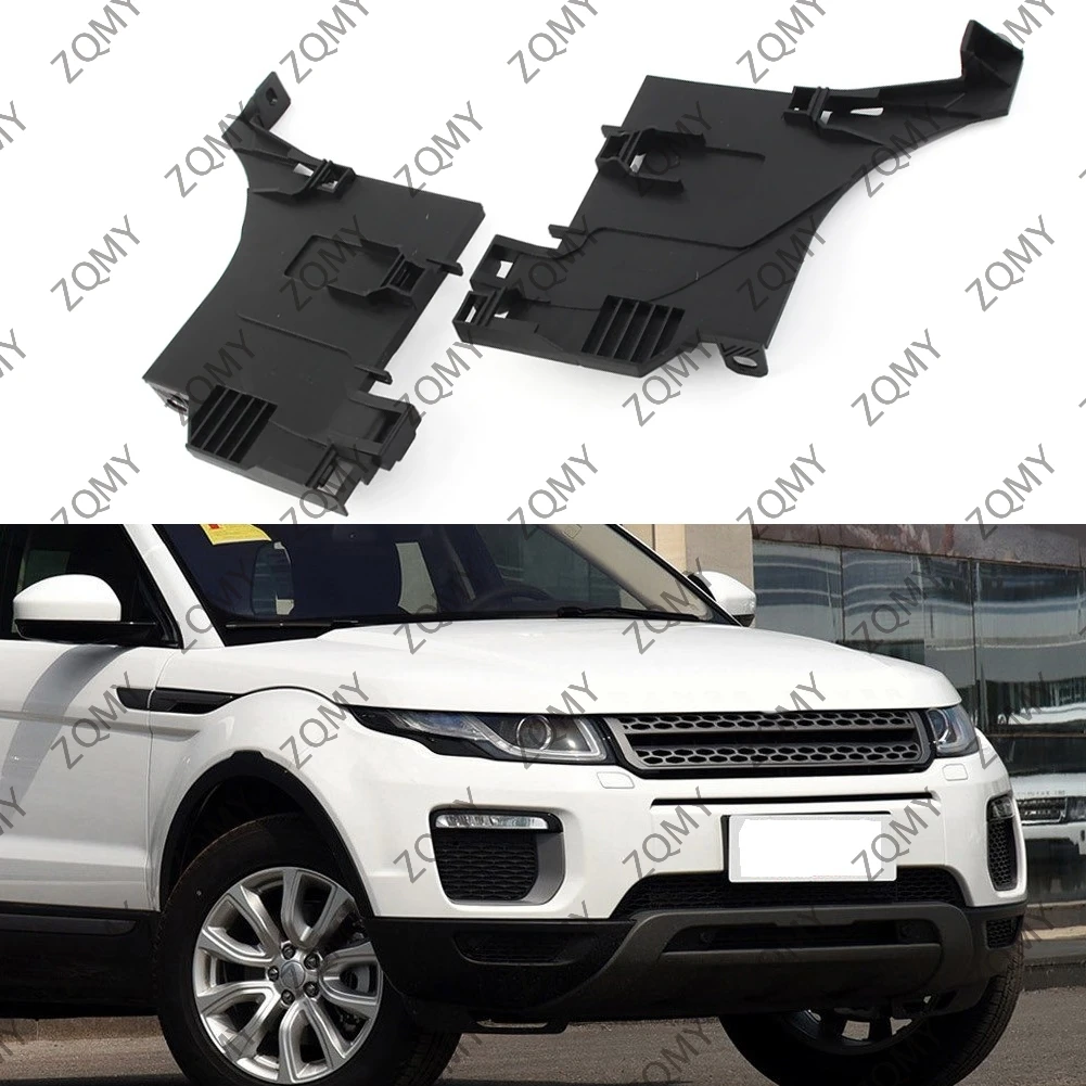 2Pcs Car Front Bumper Headlight Mounting Bracket For Land Rover Range Rover Evoque 2010 2011 2012 2013 2014 2015 2016 2017 2018