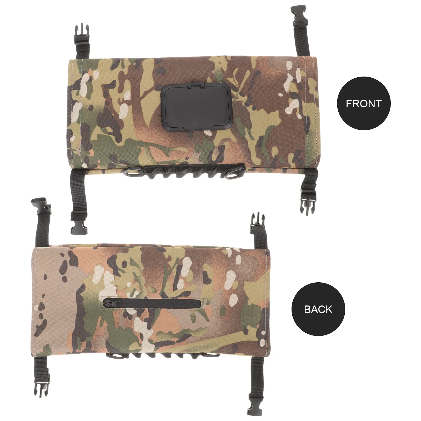 

Camping Tissue Box Canvas Portable Wear-Resistant Outdoor Napkin Holder for Picnic Hiking Travel Lightweight Storage Case