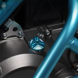 Motorcycle M19*2.5 Engine Oil Cup Fuel Filler Tank Cap Cover FOR CFMOTO CF MOTO 250SR 250NK 300SR 450SR 450SS 250 300 450 SR SS