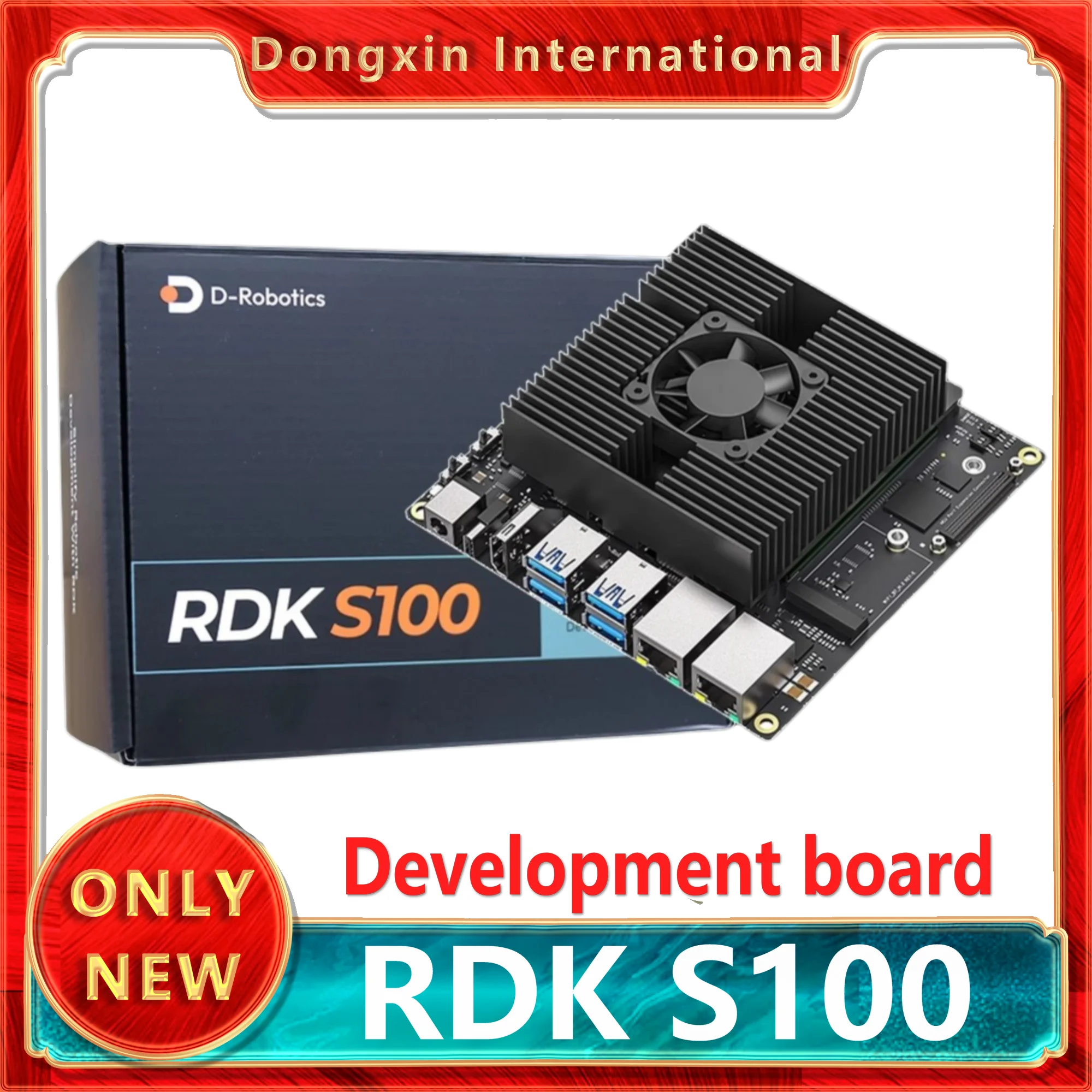 

D-Robotics RDK S100 development board AI edge computing ROS mainboard kit X5 jetson orin