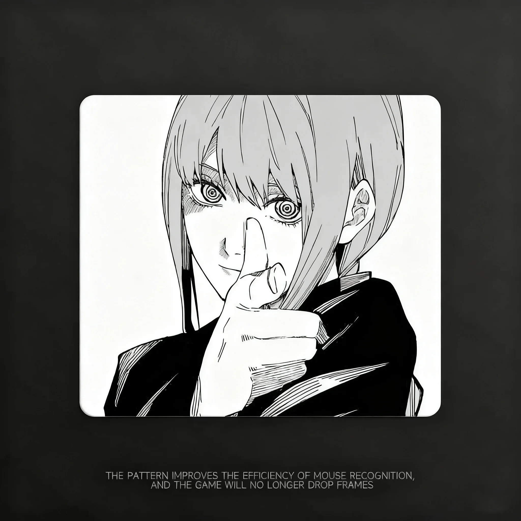 Comics Characters Glass Gaming Mouse Pad Frosted Surface Desk Tempered Glass Mouse Pad E-Sports FPS Game Glass Mat Mouse Pad