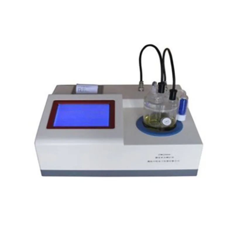 Detector de solvente de transmitancia automática Trace Humidity