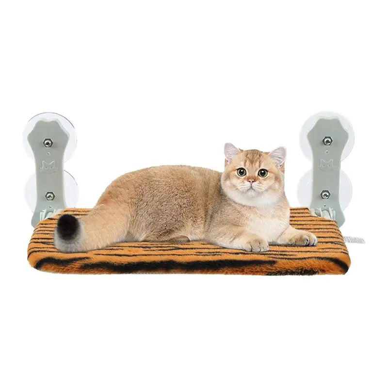 Window Cat Perch Window Cat Bed With Suction Cup Foldable Cat Hammock Bed Comfortable Cat Seat For Napping Overlooking On Glass