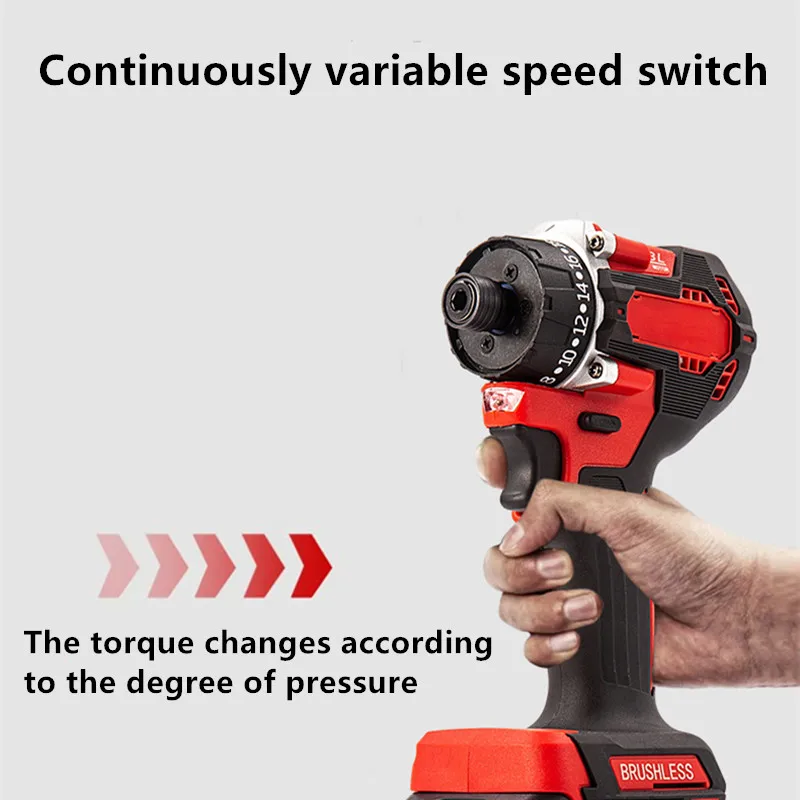 Brushless Mini Electric Screwdriver 1/4\