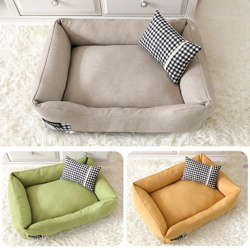 

Spring and Summer Removable and Washable Kennel Four Seasons Dog Sofa Small and Medium-Sized Dogs Cat Nest Supplies Accesorios