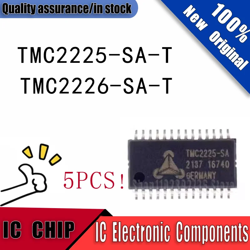 

5PCS New Original TMC2225-SA-T TMC2226-SA-T HTSSOP28 Motor Driver Chip