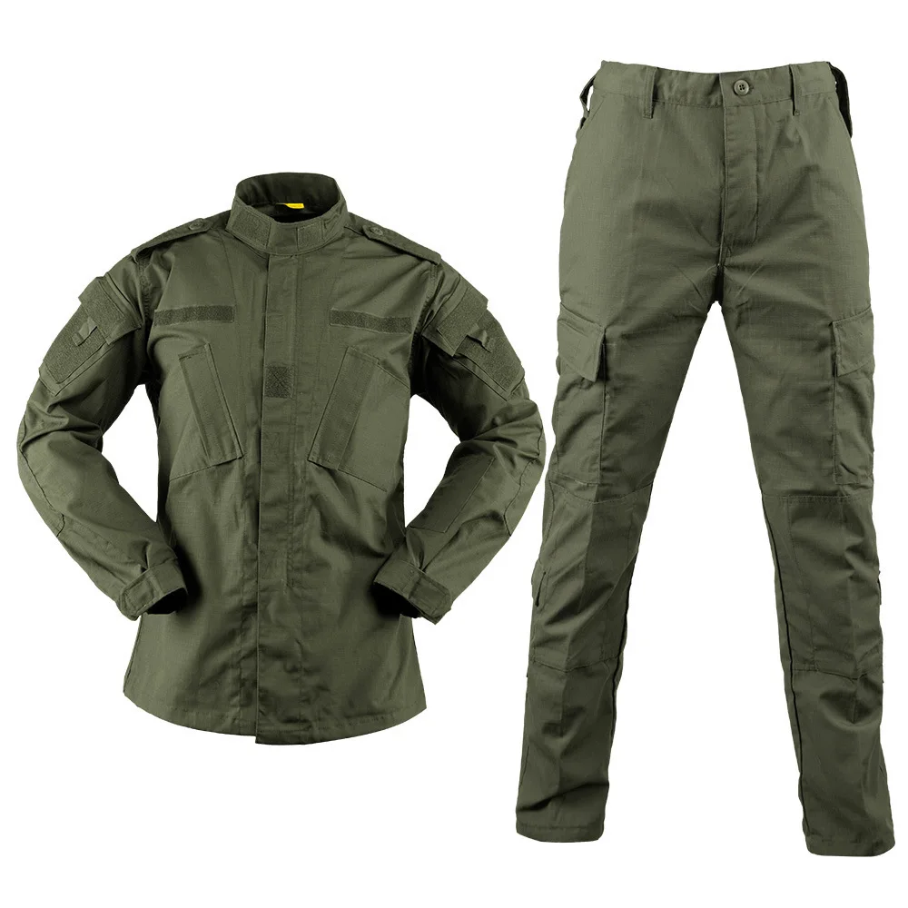 loose-tactical-camouflage-suit-green-military-style-long-sleeve-stand-collar-pants-multiple-pockets-outdoor-camping-travel-gear