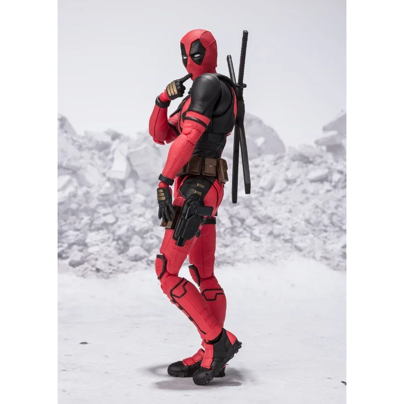 Disponibile originale Bandai SHFiguarts SHF Deadpool & Wolverine Movie Deadpool Animazione Action Figure Toy Gift Model Collection