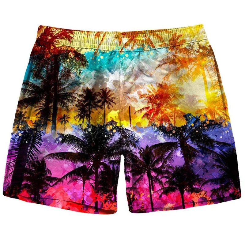 Funny Sports Gym Shorts Men And Women Cute Panda Printed Street Fashion Board Short Pants Higher Quality Flower 3D Beach Shorts