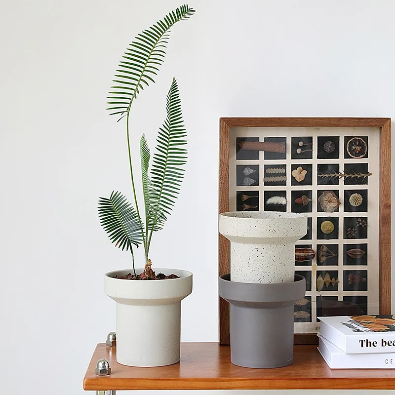 Modern Flower Pots, Exquisite Flower Pots, Plant Containers, Decorative Vases for Dinner, Indoor Plant Dried Flowers