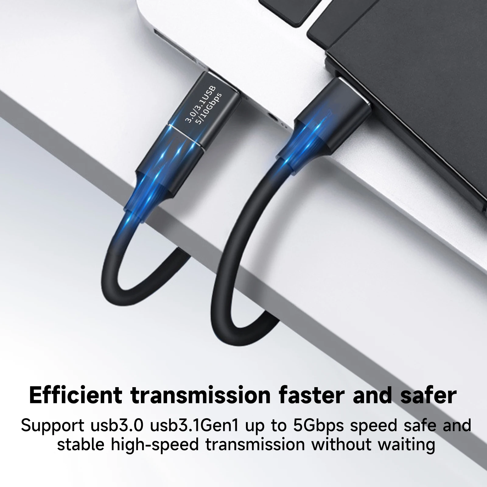 8 قطعة العالمي USB 3.0 OTG نوع C محول USB C ذكر إلى USB-A ذكر أنثى محول للهواتف الذكية أندرويد هاتف لوحي